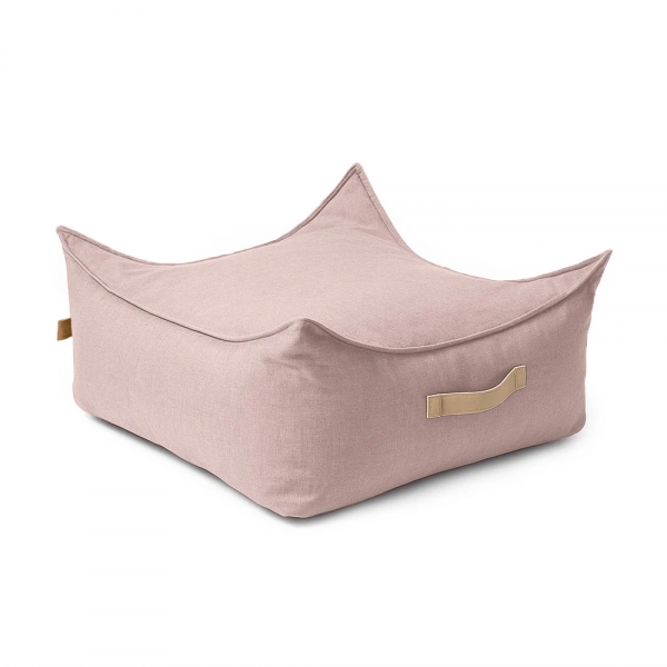 MeowBaby Outzy Kinder-Sitzpouf eckig - Rosy Dune Pink
