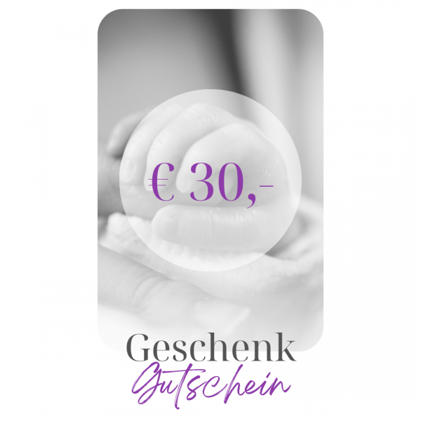 Geschenkgutschein 30 EUR
