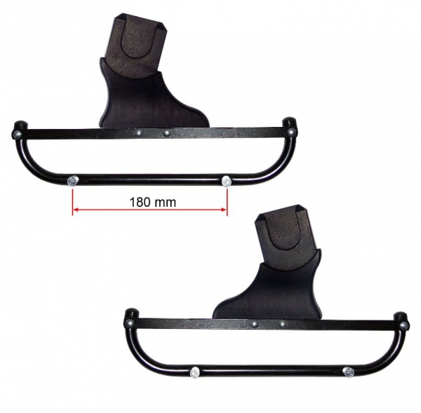ZEKIWA Babyschalen-Adapter Maxi Cosi,Cybex,ATS Complete & Kiddy - Nature | Luxus complete | Classic