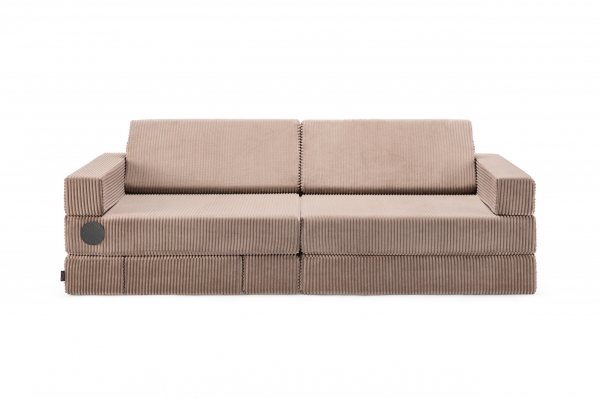 Wonderwuzz Spielsofa OH SO SOFY Cord Taupe Nimmersatt