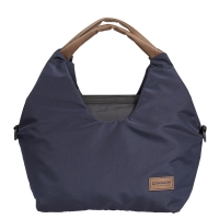 Gesslein Wickeltasche N°5 | Design 166 | marine/tabak