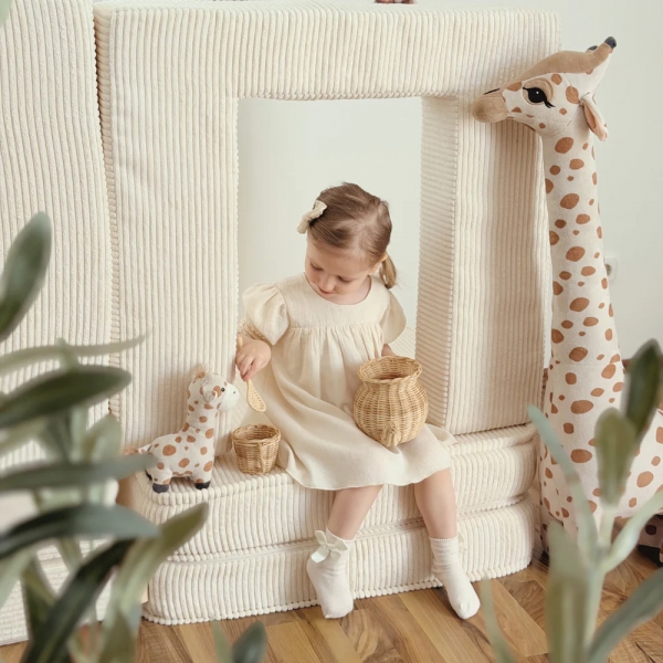 Design4Kids Arches Cord Jewel / Petit 160cm - almond beige