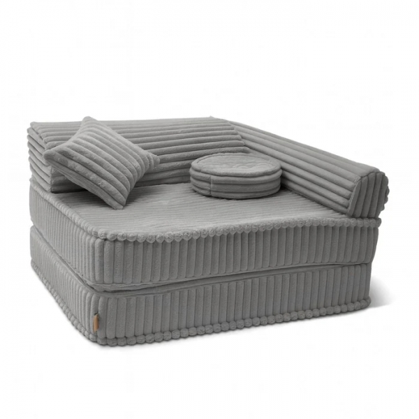 Meowbaby Kinder-Spiel-Sessel Churros - moon dust grey