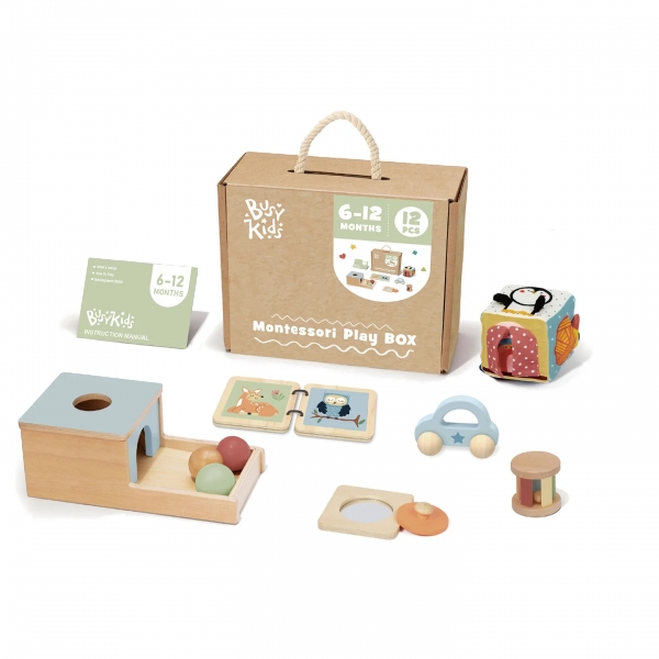 BusyKids Montessori-Set für Babys von 6 bis 12 Monaten