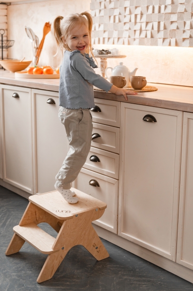 Luna Toys Kinderhocker - natur