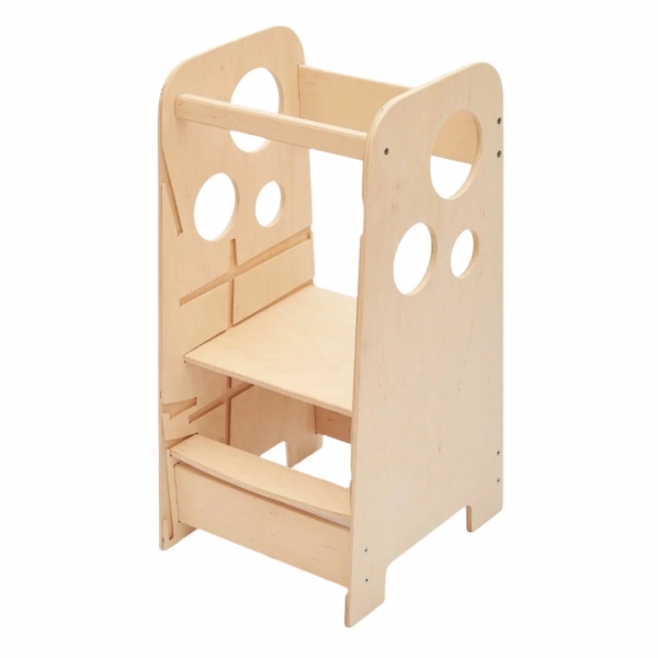 BusyKids multifunktionaler 3 in 1 wachsender Lernturm - beschichtungsfrei