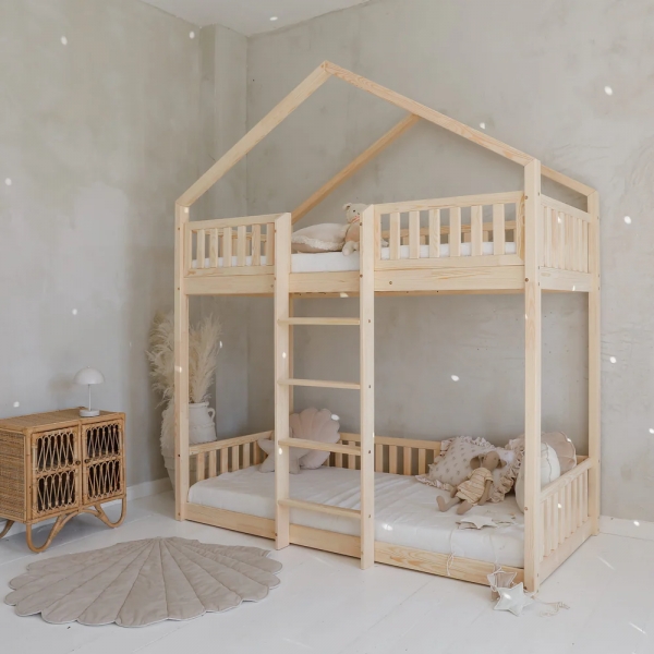 Design4kids Etagenbett Oasi Pro - 190x90 Naturholz