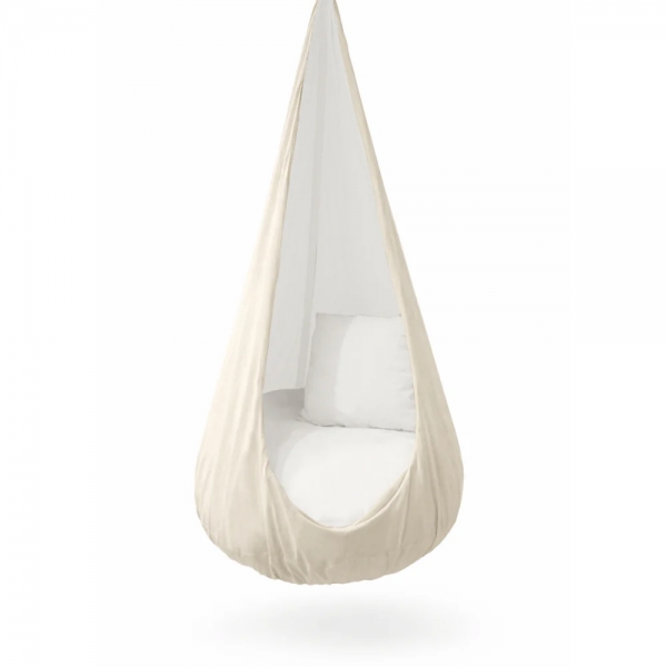 Design4Kids XXL Hängesessel Cocoon - Marshmallow - creme/white