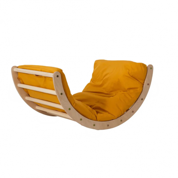 Design4Kids Wippkissen aus Baumwolle für Galagos/ Tarsier/ Vari - grau
