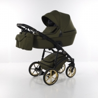 JUNAMA Kombi Kinderwagen Termo Line Tex olive