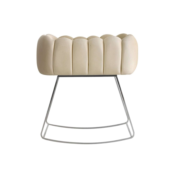 JABARI Babywiege Falcone - Beige/Silber