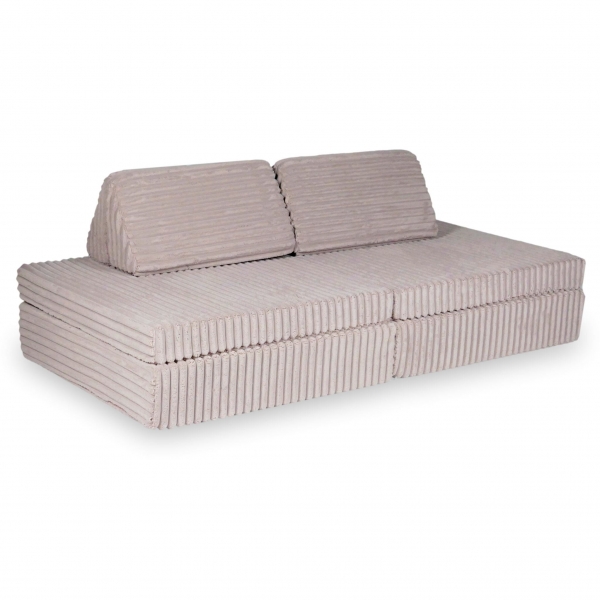 MiMii Spielsofa Classic Waffle-Cord - misty rose