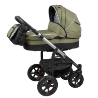ZEKIWA Kombikinderwagen Saturn inkl. Wickeltasche Moos