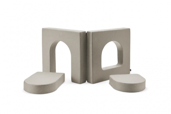 Wonderwuzz Hausmodul KLOPF KLOPF Classic Beigemarie