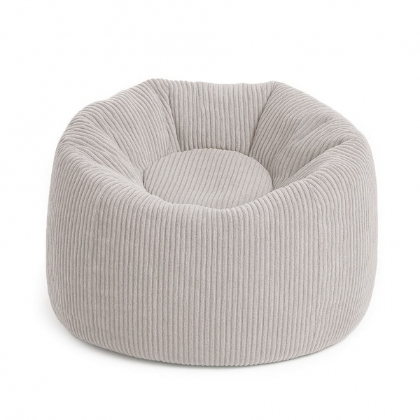 MeowBaby Sitzsack Ästhetik Floreo - ecru/beige