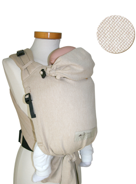 Storchenwiege Babytrage BabyCarrier natur