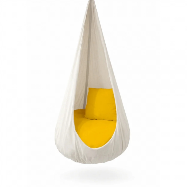 Design4Kids XXL Hängesessel Cocoon - Marshmallow - sunny