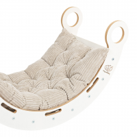 MeowBaby Wippkissen L - Cord ecru/beige | 110x48 cm MeowBaby Wippkissen L - Cord ecru/beige | 110x48 cm