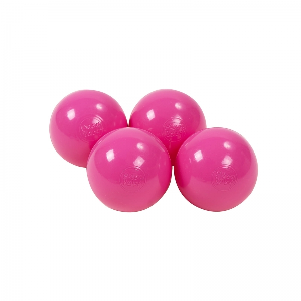 MeowBaby Ballset 50 Bälle 7 cm - dunkelpink