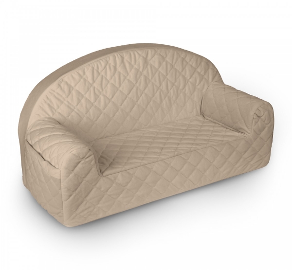 BabySteps Velvet Kindersofa Beige