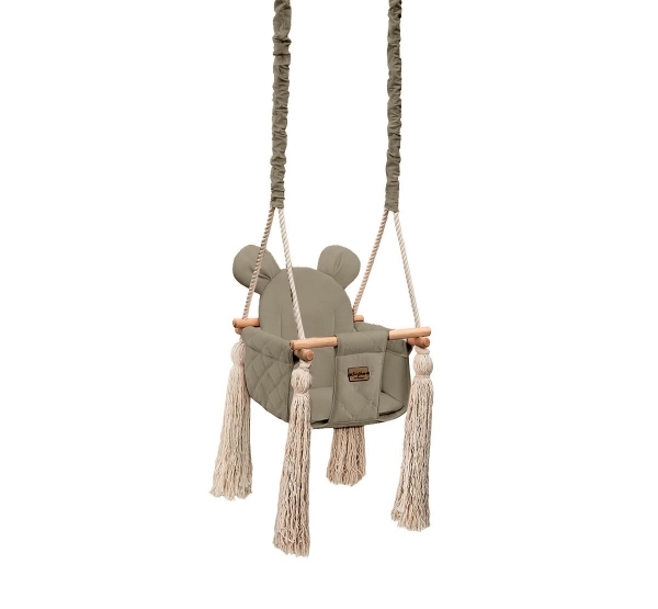 BabySteps Kinderschaukel Velvet Swing - Vintage Beige