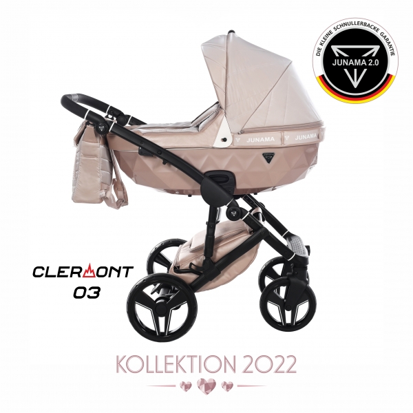 JUNAMA Kombi Kinderwagen ClerMont 03 2.0 - beige