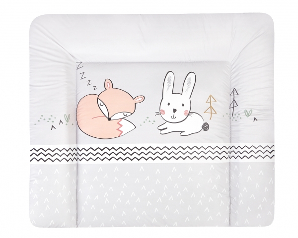 Julius Zöllner Wickelauflage Softy Fuchs und Hase Gr. 75x85
