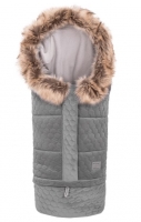 X-Lander Winterfußsack X-CUDDLE VELVET Silver