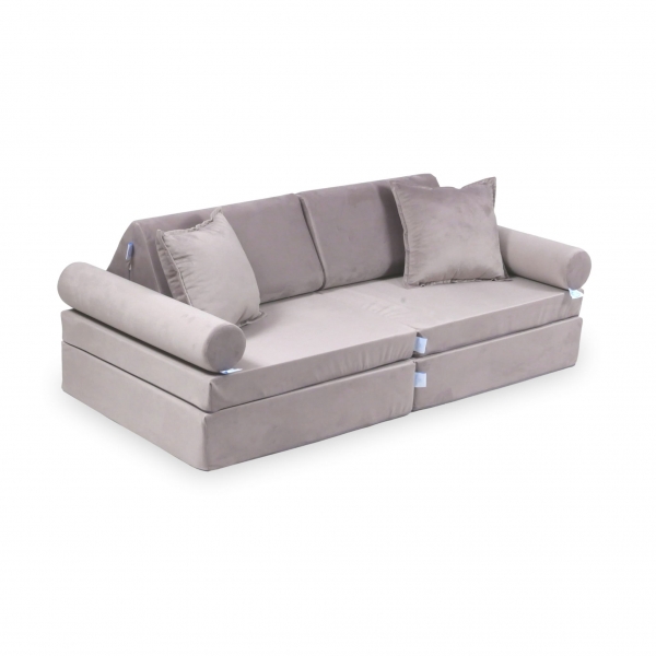 MiMii Spielsofa Mini Komfort Velvet - muted mauve