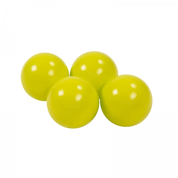 MeowBaby Ballset 50 Bälle 7 cm - limettengrün