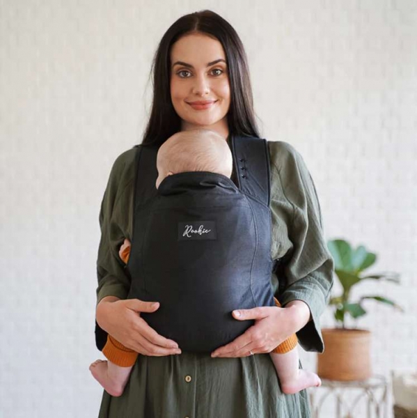 ROOKIE Babytrage Premium - Black