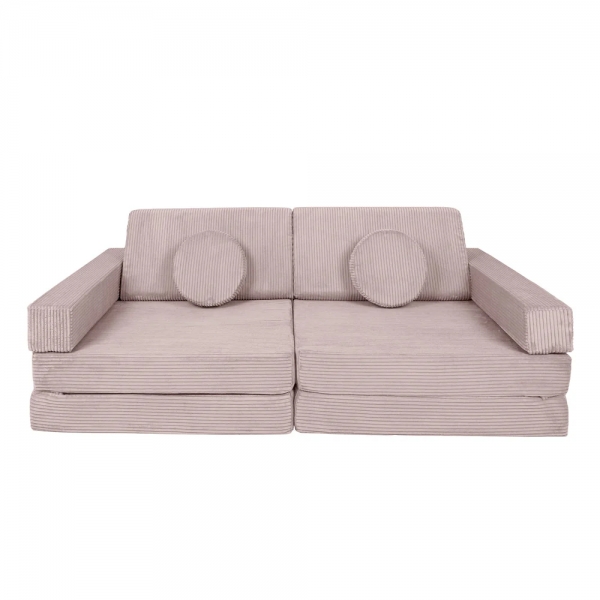 Design4Kids Spielsofa Cord Mini Grande - vintage rose