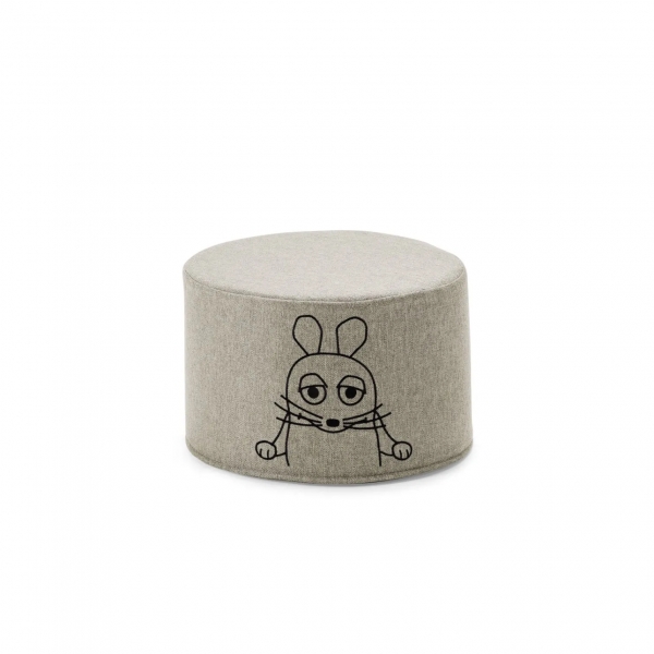 Wonderwuzz Hocker PENG POUF PENG Die Maus Edition Beigemarie