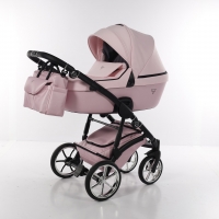 JUNAMA Kombi Kinderwagen Termo Line Mix pink
