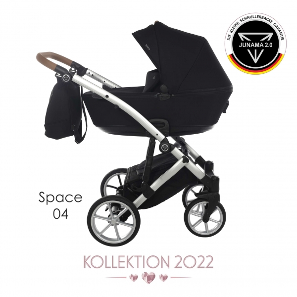 JUNAMA Kombi Kinderwagen Space 04 | schwarz