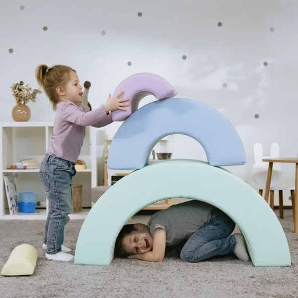 IGLU Softbausteine Spielset Regenbogen
