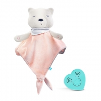 myHummy Baby Einschlafhilfe Doudou pink mit Schlafsensor
