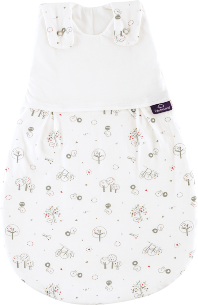 TRÄUMELAND Babyschlafsack Vögelchen, Gr. 56/62
