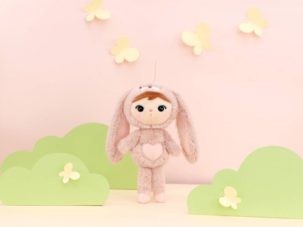 Metoo Puppe Powder Pink Bunny - 30cm