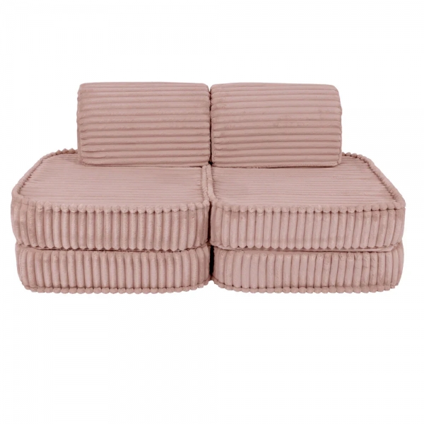MeowBaby Spielsofa Mini Basic Churros - Ruby Chocolate Pink