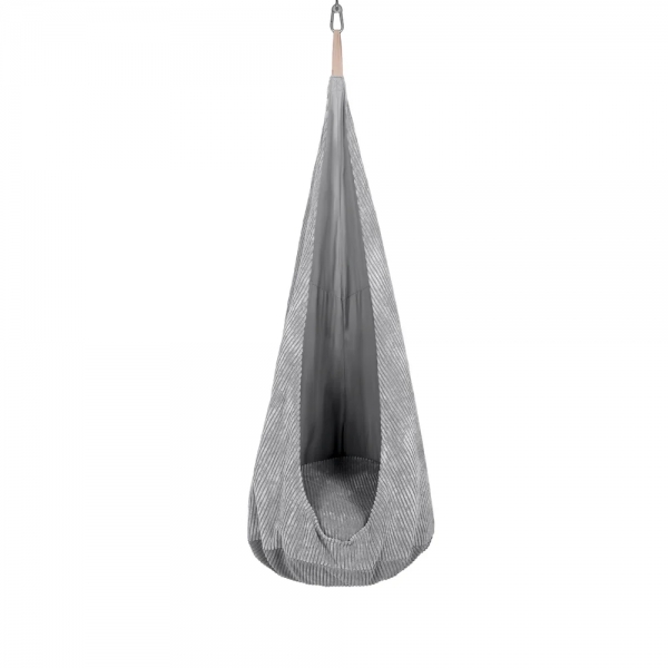 MeowBaby Hängesessel Cocoon Ästhetic Cord - grau