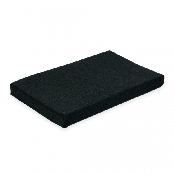 MiMii Schaumstoff kleine Spielmatte Jersey graphite - 45x65x6 cm
