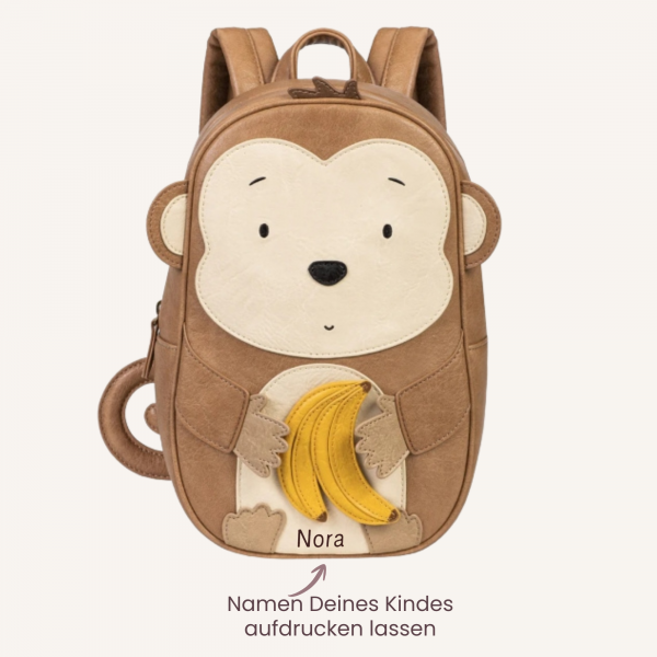 Little Who großer Kinderrucksack Affe Momo