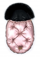 FLOO FOR BABY Winterfußsack Alaska 0+ | Pink/Schwarz