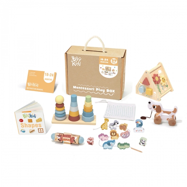 BusyKids Montessori-Set für Babys von 18 bis 24 Monaten