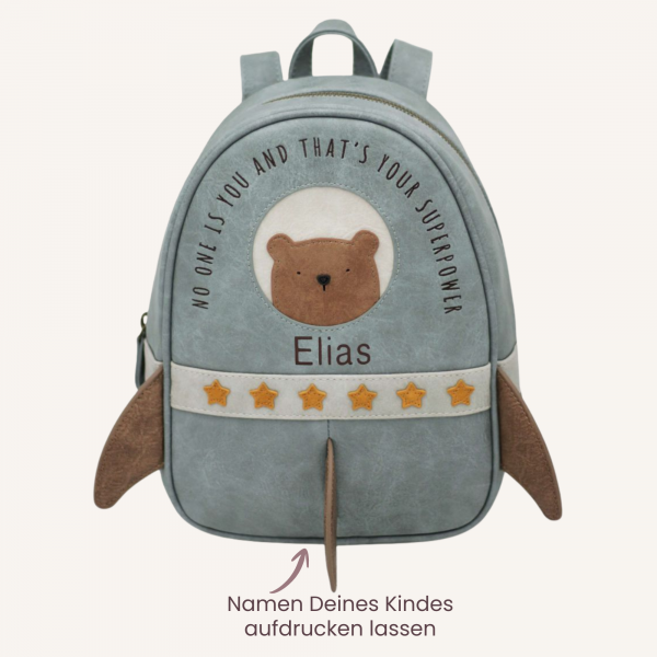 Little Who großer Kinderrucksack Rakete Cooper