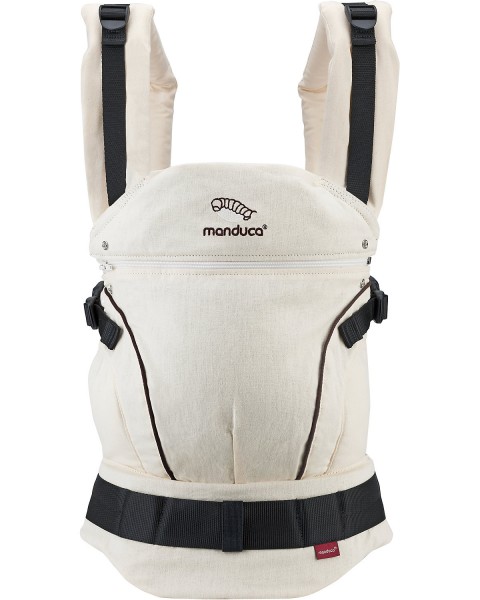 manduca Babytrage First Hemp Cotton natur/braun