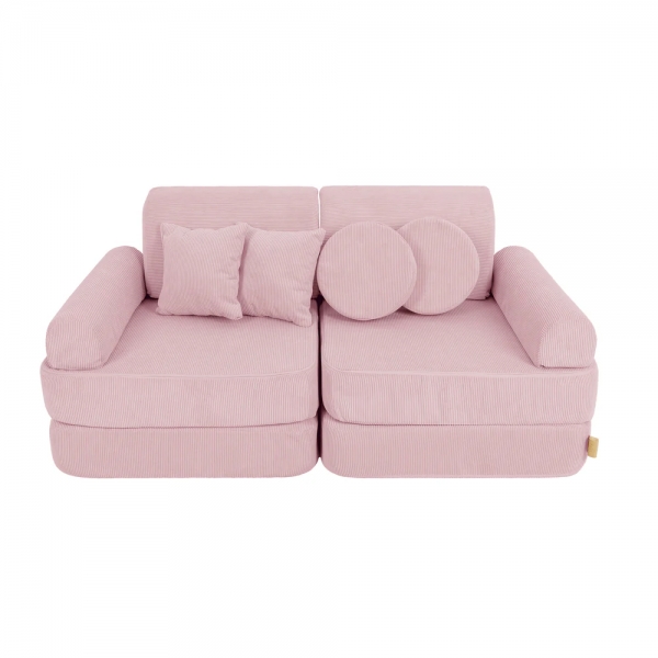 MeowBaby Spielsofa Mini Plus Cord Premium - rusty red