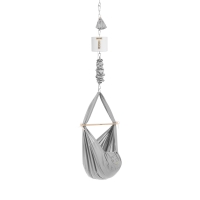 NONOMO Federwiegen Motor MOVE-Set Baby Classic & Deckenbefestigung - grau