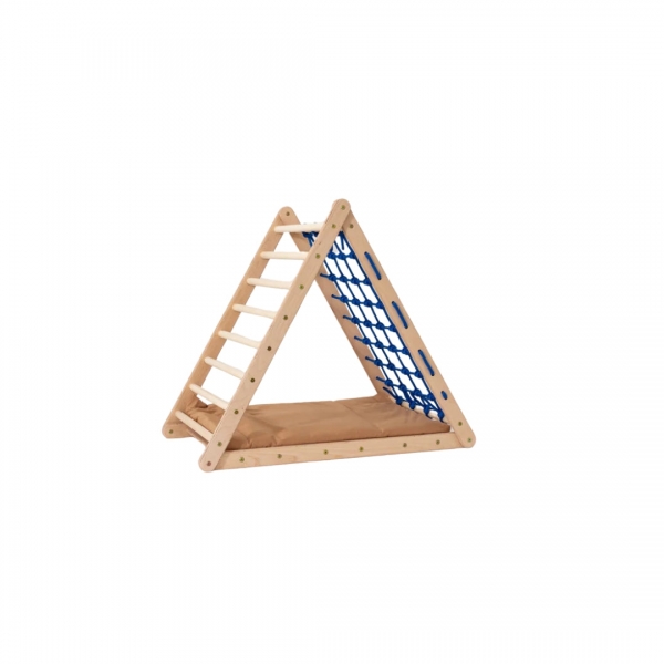 Design4Kids Bodenkissen aus Baumwolle für Kletterdreieck Lemur/ Katta/ Indri - Braun
